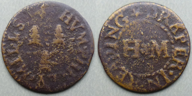 Reading, Humphrey Mills farthing token Reading, Humphrey Mills farthing token